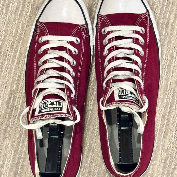 Converse All Star Chuck Taylor Men's Burgundy Sneakers - Picture 4 of 6